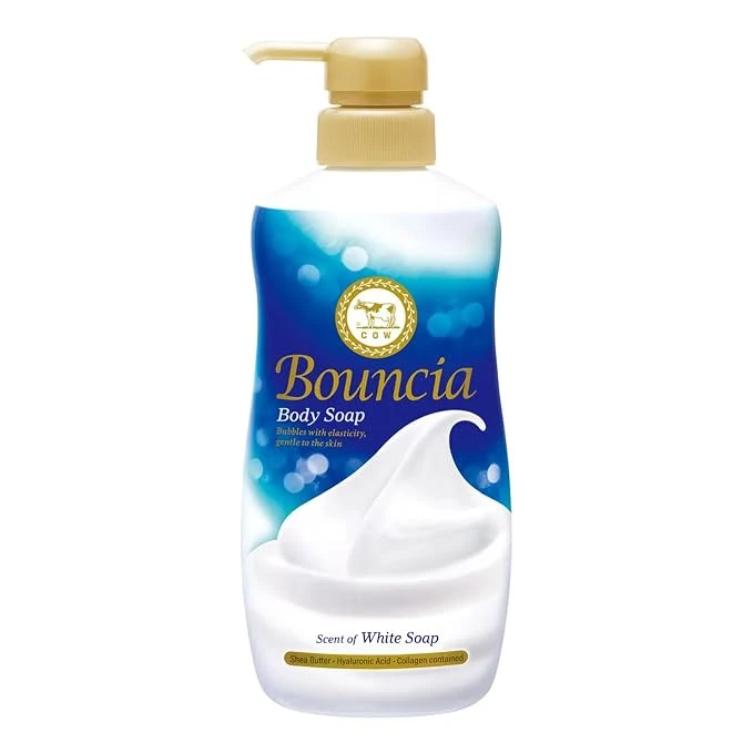 Bouncia White Soap pump bottle